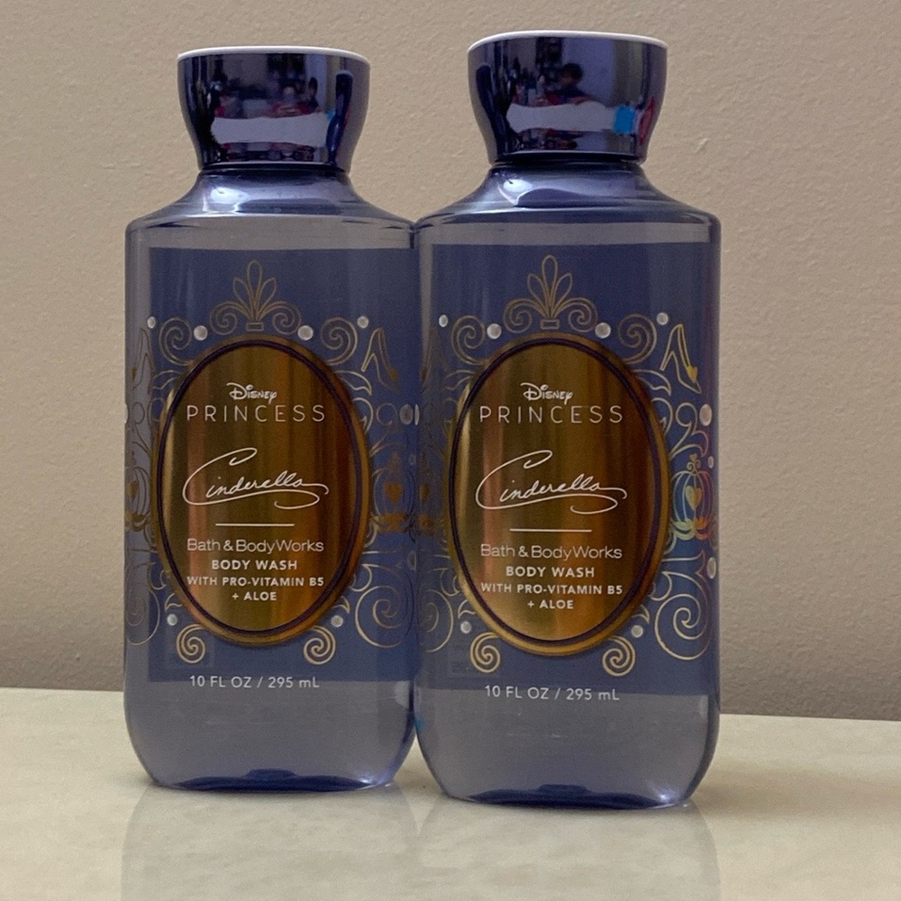 Bath & Body Works Disney Princess Cinderella 2 Full Size  Body Wash NIB